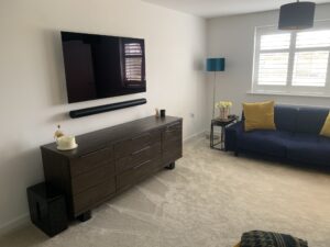 TV with sonos multi-room audio system