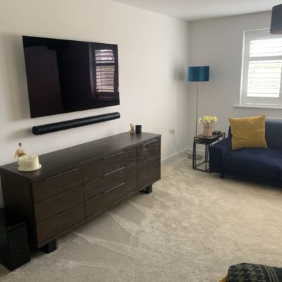 TV with sonos multi-room audio system